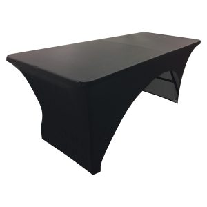 Rear opening for tablecloth